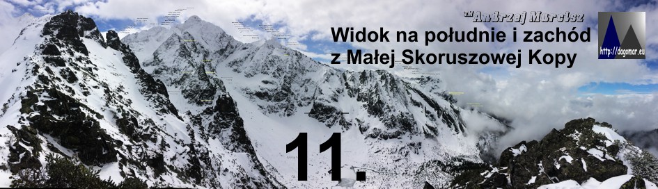 Panorama ze Skoruszowej Kopy